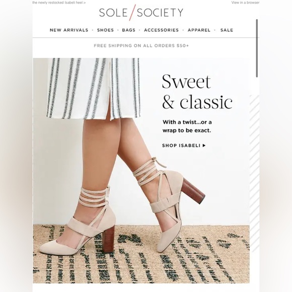 NWT Genuine Suede “Isabeli” Sole Society Lace-Up Heels - Picture 8 of 8